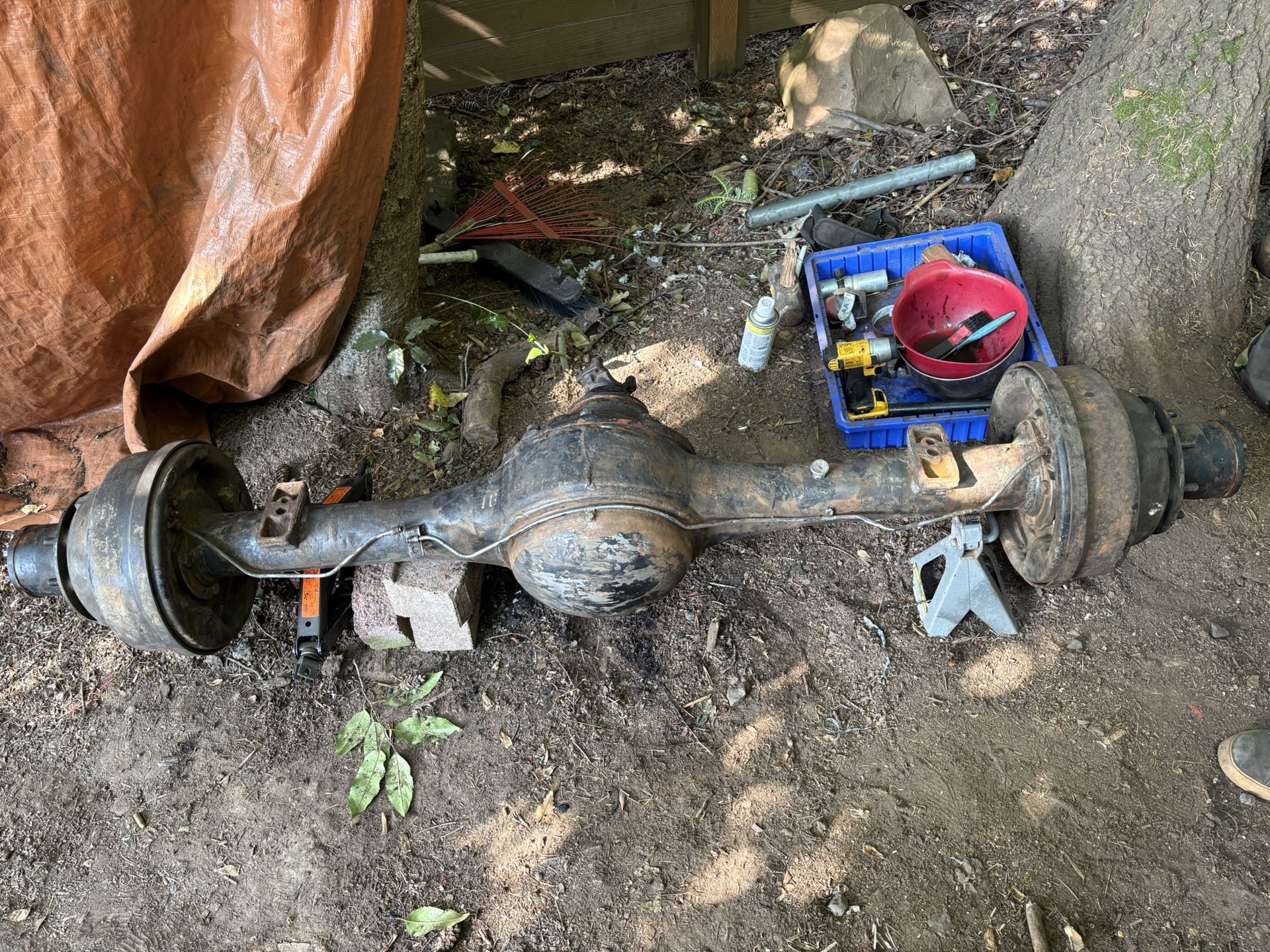 6,000 lb Axle