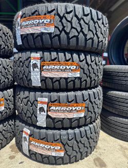 35x12.50r18 Arroyo RT 4 New Tires Installed And Balanced Included