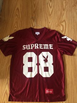 RARE supreme x playboy jersey