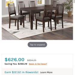 Steve Silver Yorktown 7 pc. Dining Set
