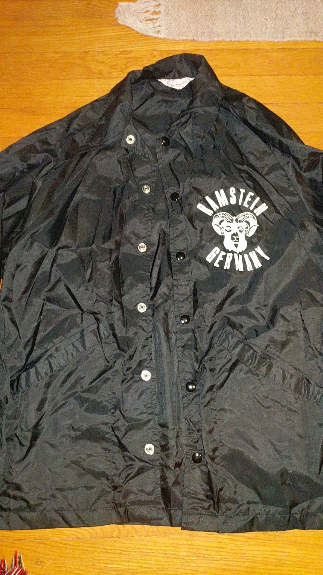 Mens vintage rammstein germany jacket