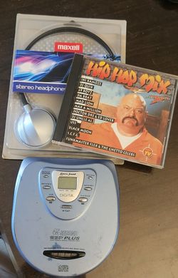 CD Player With Headset And CD