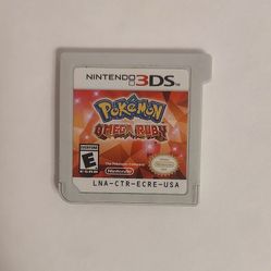 Pokemon MEGA RUBY Nintendo 3DS Game Cartridge