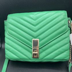 NEW NWT Aldo Green Crossbody Handbag