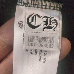 CHROME HEARTS HOODIE XXL, ZIPPER FRONT, HORSE SHOE DESIGN,LOS ANGELES  Written On The Back