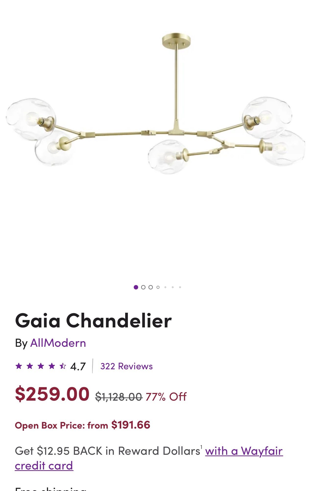 Chandelier Light Fixture