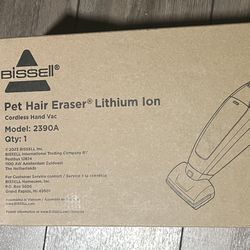 Bissell Pet Hair Eraser Lithium Ion Hand Vacuum 