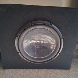 12" Subwoofer Box  Double Baffle Heavy Box 
