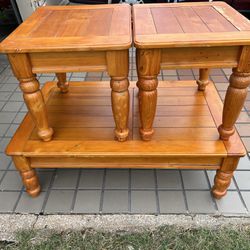 Coffee Table Set-$80