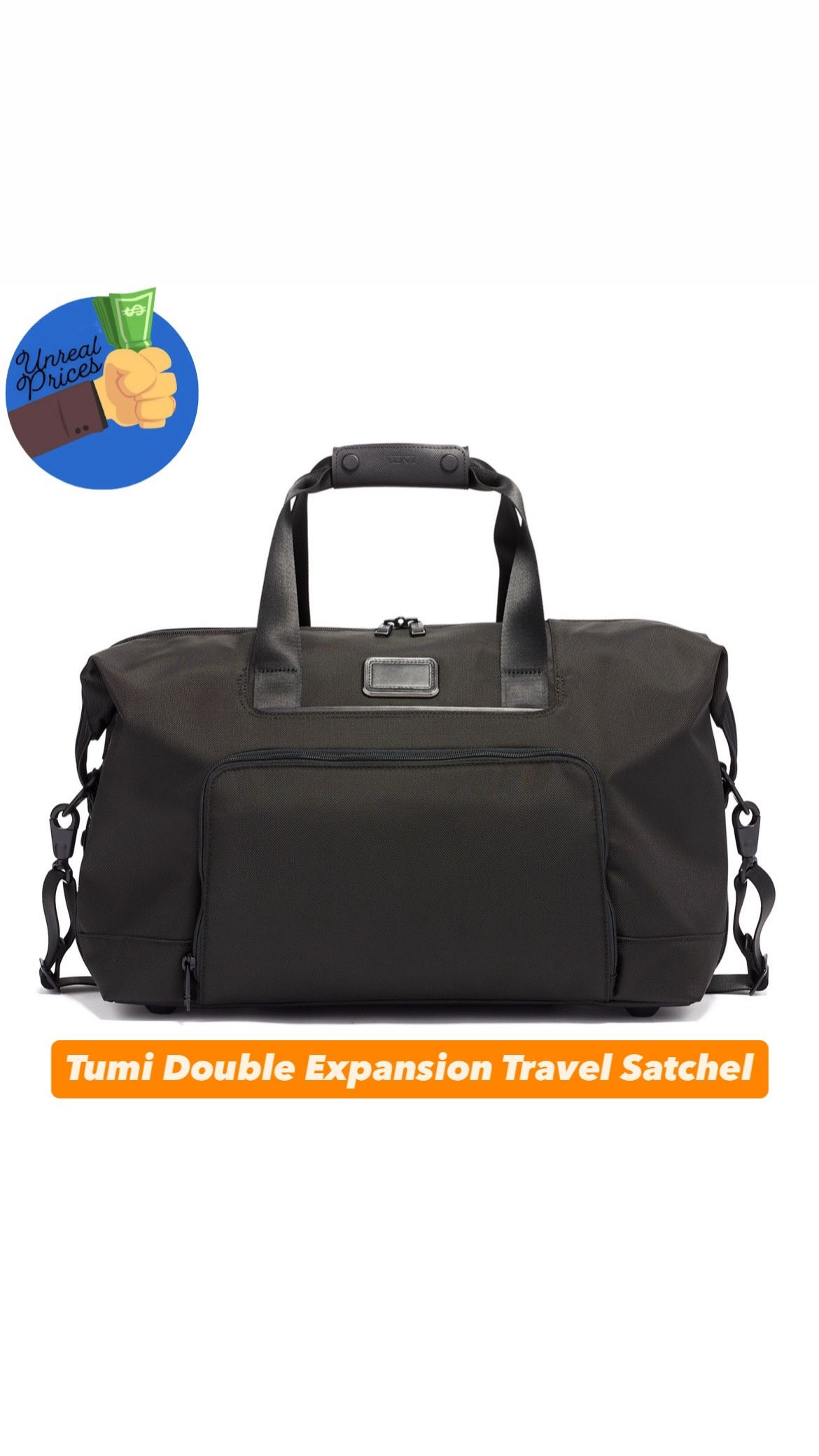 Tumi Double Expansion Travel Satchel - Like New Condition
