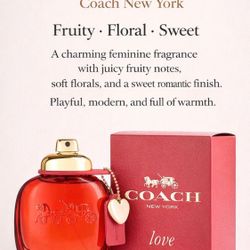 Coach New York Love 