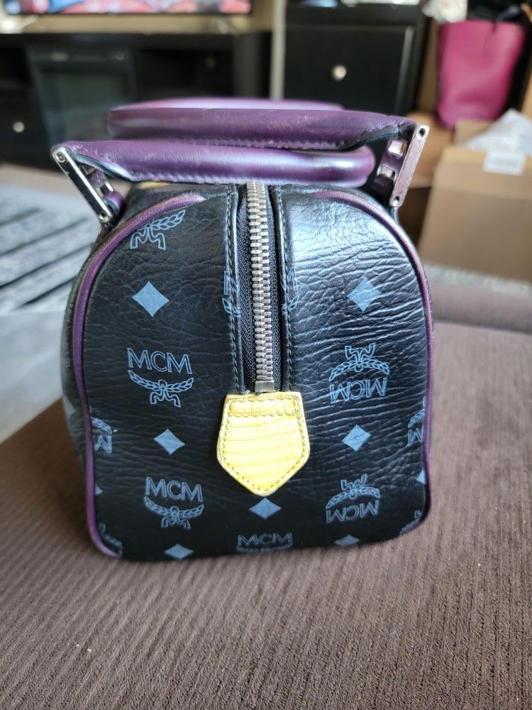 Mcm Boston Black Bag