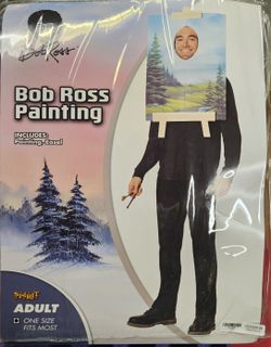 Bob Ross Painting Costume