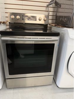 ✨ Cocina Eléctrica Samsung de Acero Inoxidable – Usada ✨