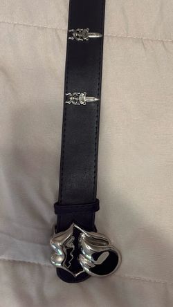 chrome belt