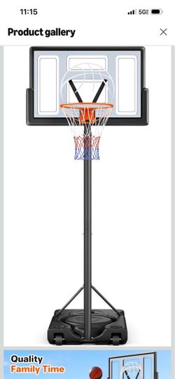Basketball hoop $100 firm