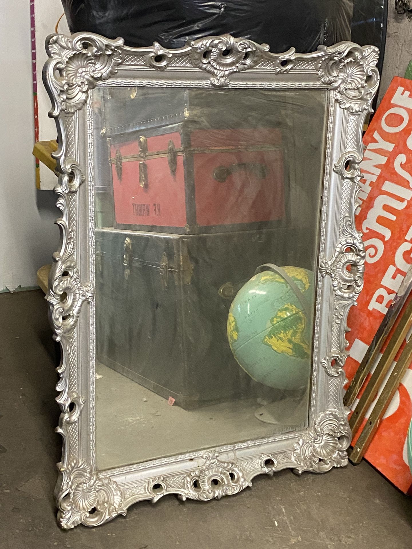 Nice Vintage Mirror. About 3/2 About,New Products : American Fashion Style Bags On Sale