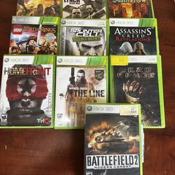 Xbox 360 Games. 