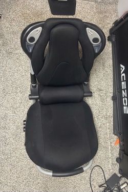 Racing Style Floor Gaming Chair with Speakers