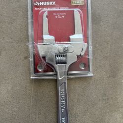 Husky Adjustable Plumbers Wrench 