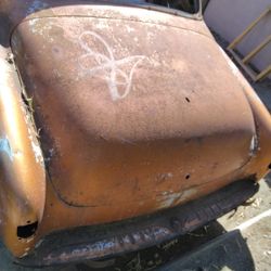 Hood And Trunk From 1952 Chevy Bel Air 