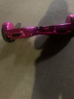 Hover-1 Pink Chrome Hoverboard with Charger