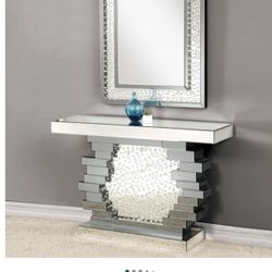 Mirrored Console Table 