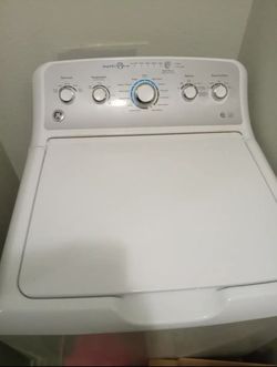 GE Deep Fill washer and sensory dryer set - 2 years old