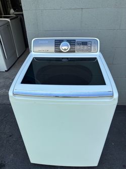 Like new Samsung Top Load Washing Machine White