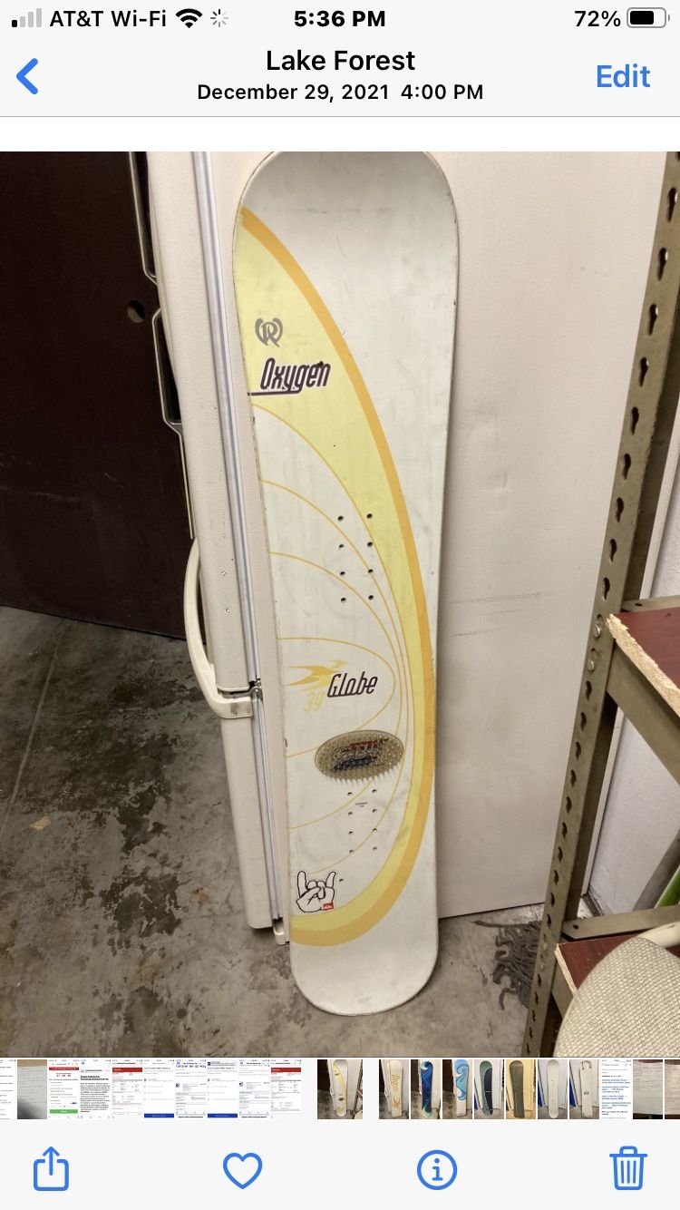 Oxygen Globe 139 Snowboard