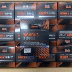 GNC AMP Women’s Ripped Vitapak Metabolism+Muscle Support - Brand new