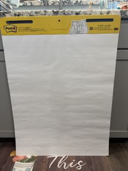 25x30 Post It Easel Pads For Pictionary - Game Night-NEW