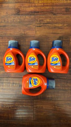 Tide+ Laundry Detergent; 6X Boosted Clean Even In Cold: Original Scent; 29 oz Each (4 For $20)