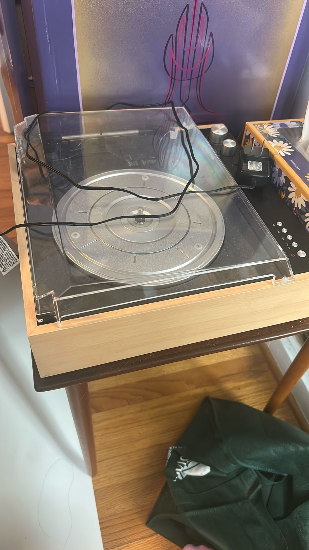 Record Player/Bluetooth Speaker