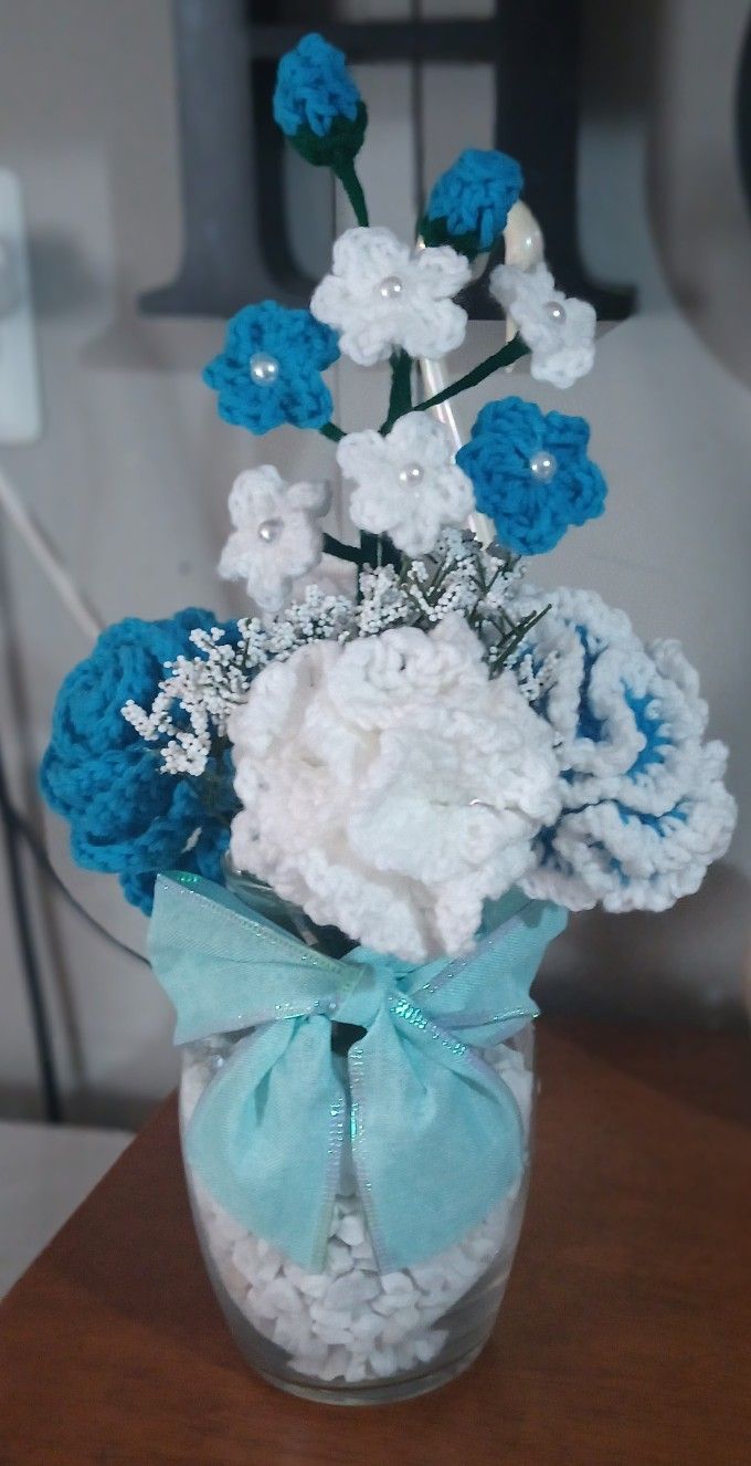 Handmade Crocheted Flowers 🌺