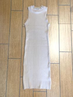 Knitted Bodycon Dress Size S/M