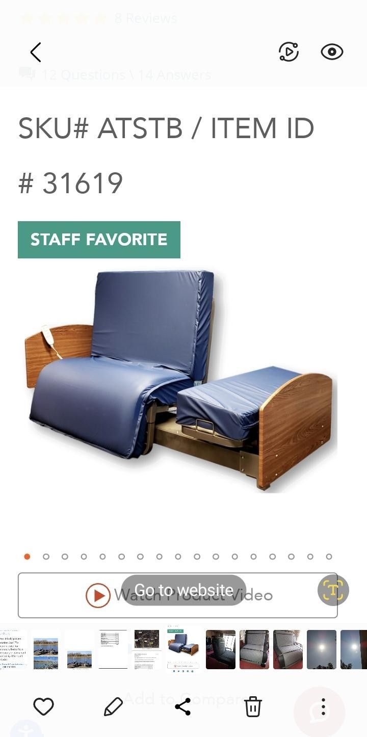 Safe Turn Hospital Bed