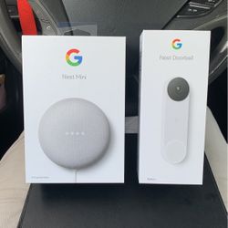Google Front Doorbell Camera and Speaker