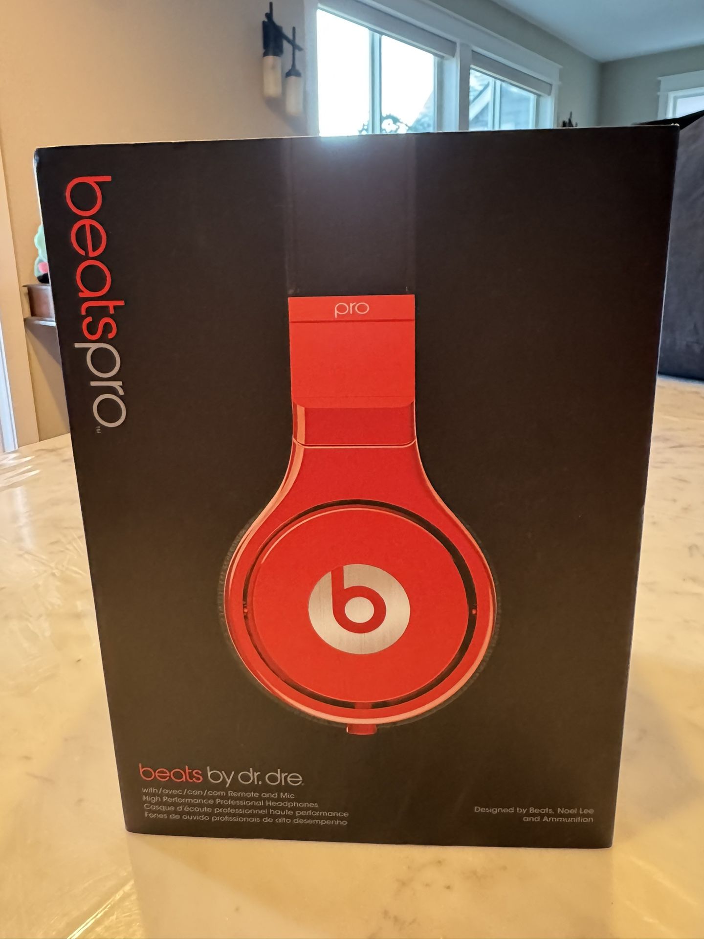 Beats Pro By Dr. Dre Lil Wayne Red/Black Edition Headphones