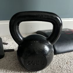 Kettlebell- 50 Lbs
