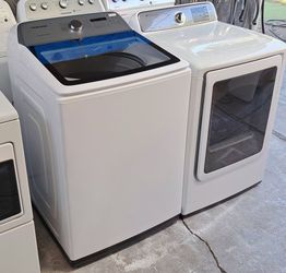 SAMSUNG WASHER AND GAS DRYER//LAVADORA Y SECADORA,,60 DAYS WARRANTY,,"FREE DELIVERY LOCAL GRATIS."
