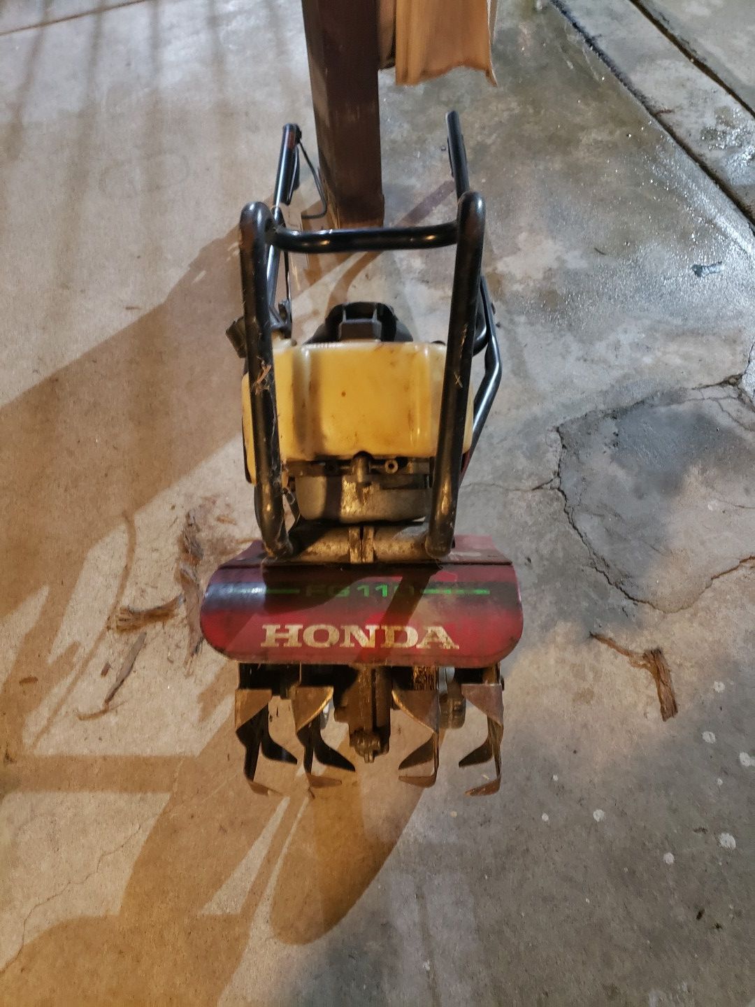 Honda tiller