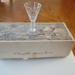 Crystal Glass Little Cups Hawaii