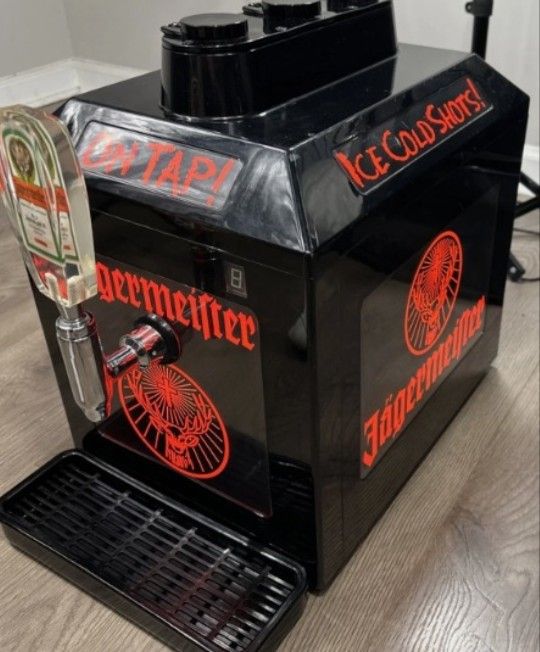 Jaegermeister Tap Machine Jemus Model 3 Shot Dispenser Chiller Working