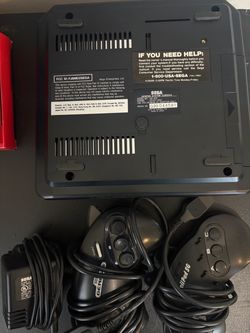 Sega Genesis Model 1 Console Bundle – 2 Controllers + 9 Boxed Games