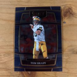 Tom Brady College Card 