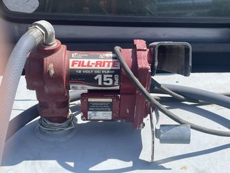 80 Gallon Slip Tank - Fill-Rite FR1200G Series 12V DC Pump