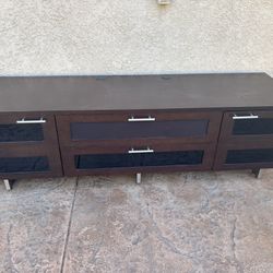 BDI Avion 8929 TV Media Console Cabinet Stand in Dark Brown / Espresso Color