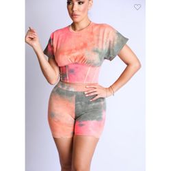 Tie Dye 2 Piece Set ( All Sizes)
