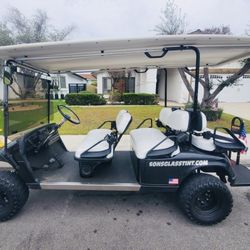 EZGO 6 Passenger Street Legal Golf Cart